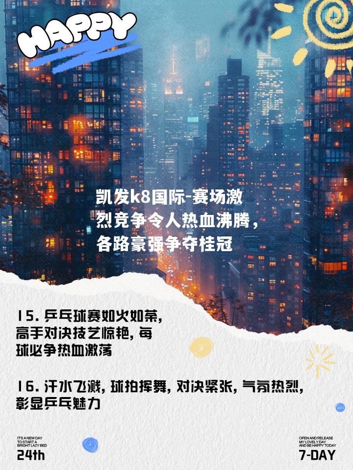 赛场激烈竞争令人热血沸腾，各路豪强争夺桂冠